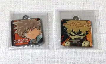 나의 히어로 아카데미아 바쿠고 카츠키 메탈 참 2점