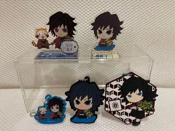 귀멸의 칼날 토미오카 기유 라스칼 아크릴 스탠드 키링 러버 스트랩