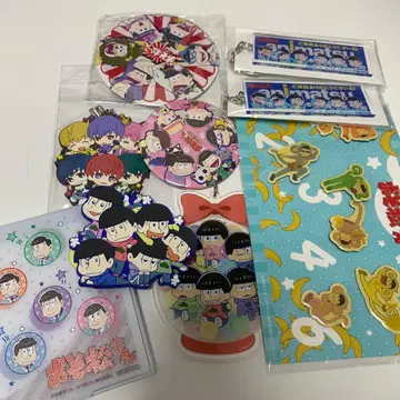 오소마츠 6쌍둥이 키링 캔뱃지