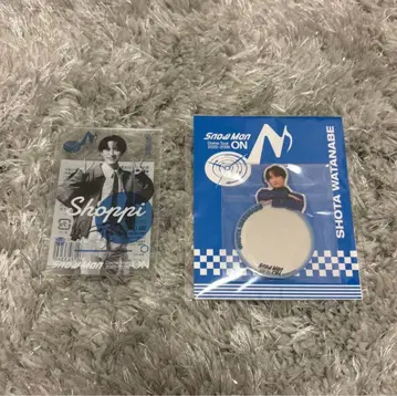 Snow Man 와타나베 쇼타 ON 미러 클리어 스티커 세트