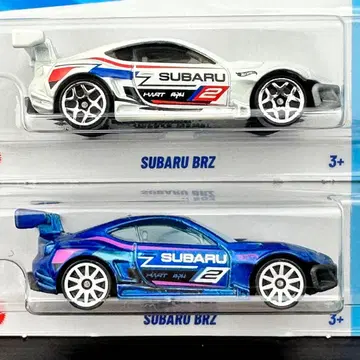 핫휠 미니카 스바루 BRZ 2대 세트