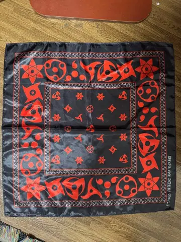 VOID 기하학 패턴 반다나 그레이 베이지 빌리 아일리쉬 애용 브랜드