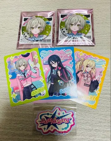 프로세카 히노모리 시호 멜로파레 캔뱃지 트레이딩 카드