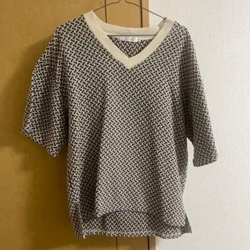 JACOB'S V넥 반팔 셔츠