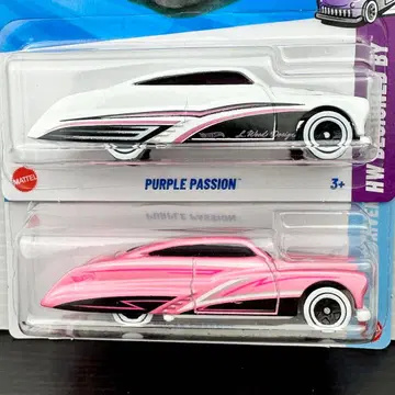 핫휠 미니카 퍼플 패션 2대 세트