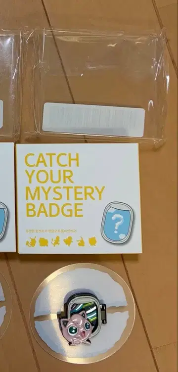 새상품 티웨이항공 포켓몬 푸딩 핀 배지 한국 한정판