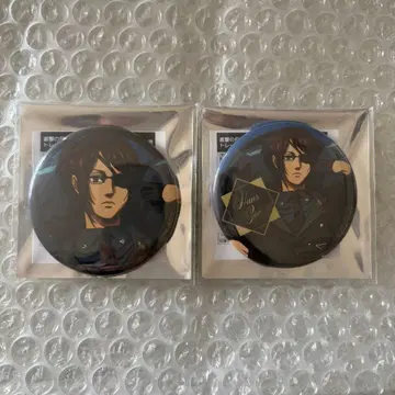 진격의 거인 Dignified 캔뱃지 한지