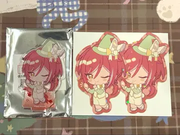 앙스타 애니메이트 카페 아크릴 스탠드 스티커 사카사키 나츠메