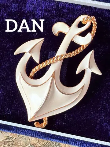 레어 DAN 미국 빈티지 브로치 H27