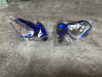 사이드 미러 헤어 클립 II 파랑 블루 좌우