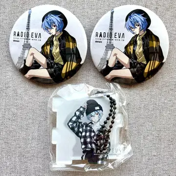 RADIO EVA 라디오에바 신세기 에반게리온 아야나미 레이 3종 세트