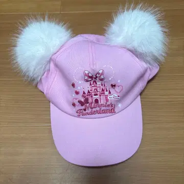 디즈니랜드 파르파루자 미니 팬더랜드 모자 꽁지 캡