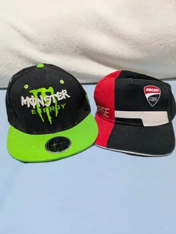 몬스터 에너지 & 두카티 캡 세트