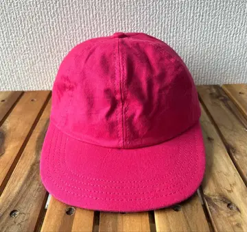 90s USA제 무지 캡 모자 미국제 6패널