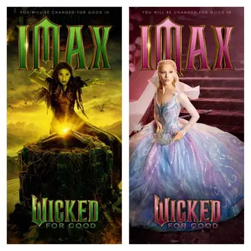 영화 [ Wicked ] IMAX 포스터 (엘파바 그린다)