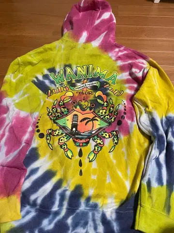 WANIMA CHANCE NIGHT TOUR 후드티