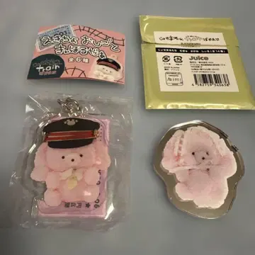 죠세마루 딸기 밀크 트레인 팝업 키홀더씰