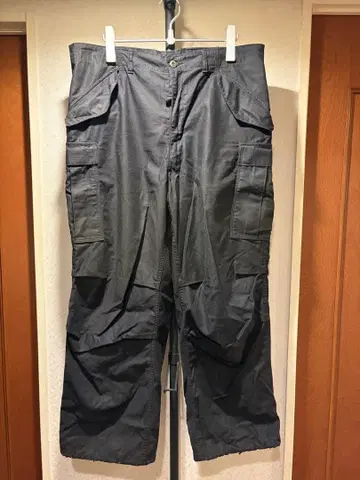 미군 M-65 필드 카고 팬츠 DEEP BLACK 염색