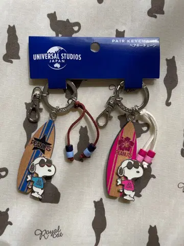 스누피 페어 키체인