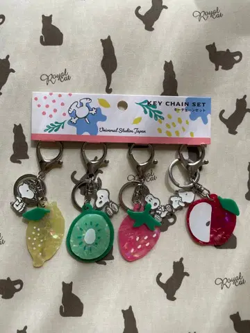 스누피 키체인 세트