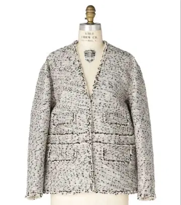 25SS Drawer 트위드 프린지 자켓