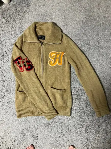 NUMBER NINE 넘버나인 하이스트기 지퍼 니트 사이즈 2