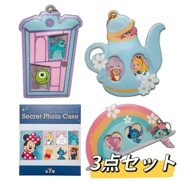 디즈니 스토어 시크릿 사진 케이스 3종