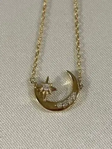 쥬얼리 츠츠미 문 목걸이