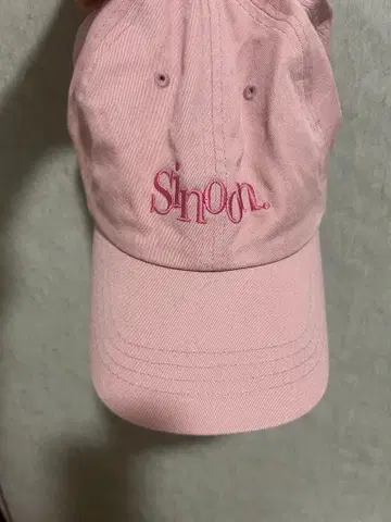 sinoon 핑크 여성 캡