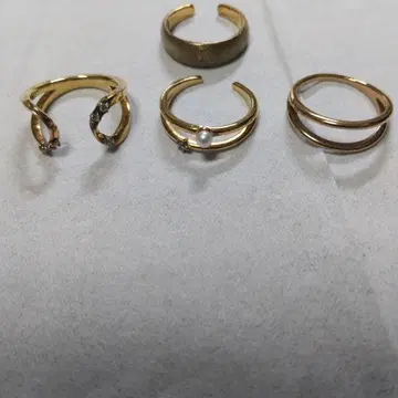 Jouete 반지 4개 세트