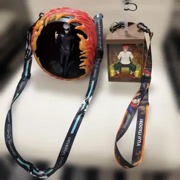 주술회전 고죠 사토루 이타도리 유우지 세트의 팝콘 BOX 피규어 포함 백