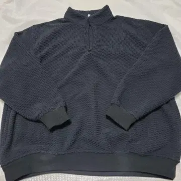 CALEE 남성용 플리스 하프 집업