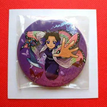 선착순 귀멸의 칼날 몬스토 콜라보 캔뱃지 코쵸우 시노부 벌레 기둥