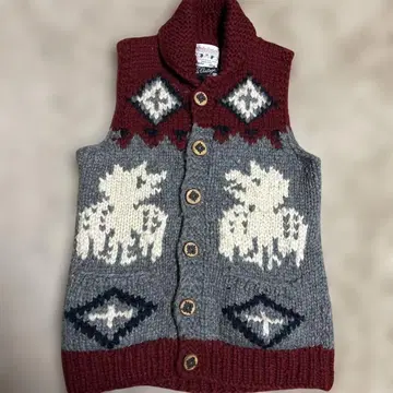 스튜디오 다치산 xKANATA 빈티지 카우친 베스트 캐나다제