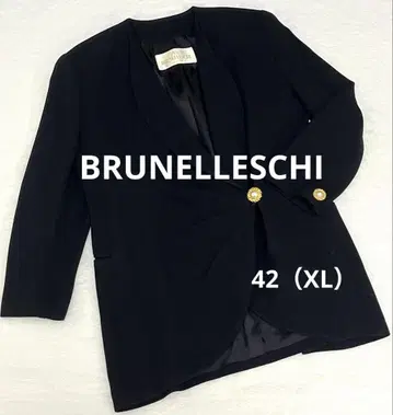 [브루넬레스키] BRUNELLESCHI 울 자켓 블랙 XL 이탈리아제