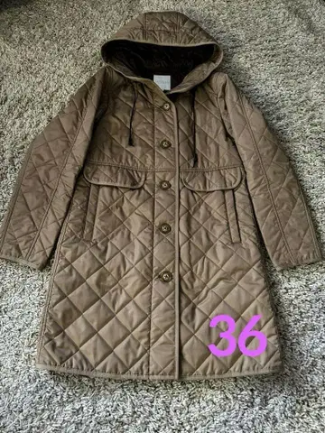 매킨토시 철학 퀼팅 코트 36