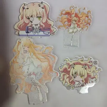 로젠 메이든 설화기정 아크릴 스탠드 4개 세트