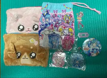 딜리셔스 파티 프리큐어 파우치 아크릴 스탠드 캔뱃지