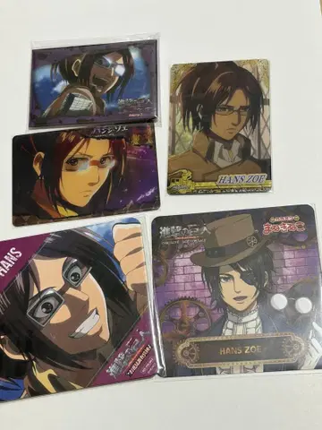 진격의 거인 한지 카드류 묶음 판매