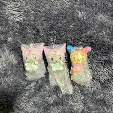 산리오 GRWM 마스코트 참 쿠로미 우사하나