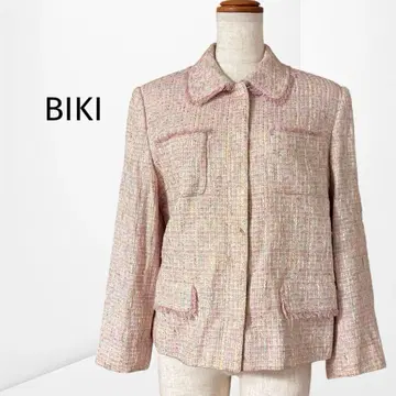[비키] 트위드 자켓 프린지 고급 세레모니 입학식 오피스 40