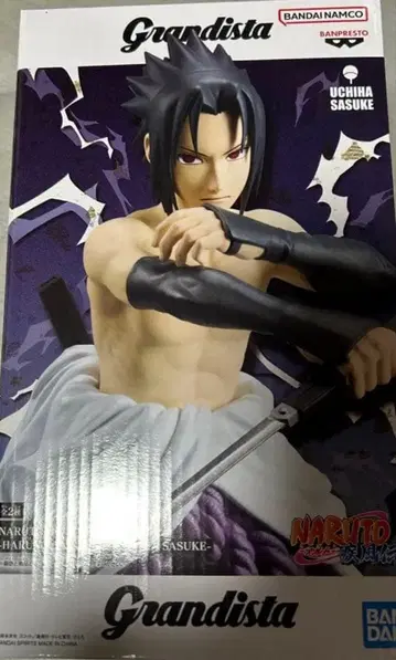 NARUTO 나루토 돌풍전 Grandista 우치하 사스케 피규어