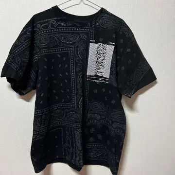 ALLAROUND NOPLEASURES 반다나 패턴 T셔츠