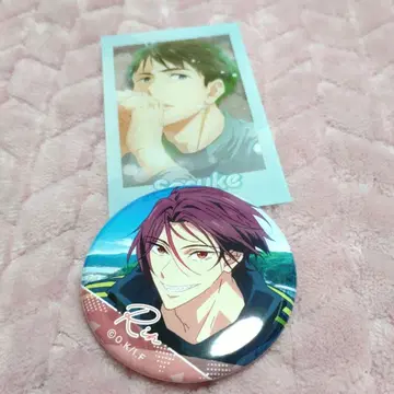Free! 캔뱃지 컬렉션 마츠오카 린