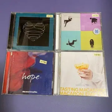 마카로니 연필 앨범 4장 세트