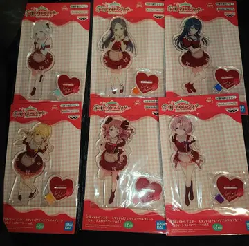 학원 아이돌 마스터 스탠드 부착 빅 아크릴 플레이트 스위트 스트로베리