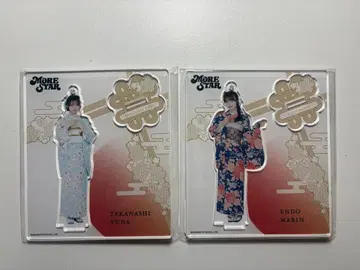 MORE STAR 아크릴 스탠드 세트 타카나시 유나 엔도 마린