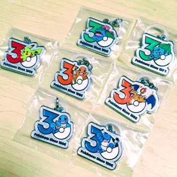 포켓몬 30주년 메탈 참 전 7종 컴플리트