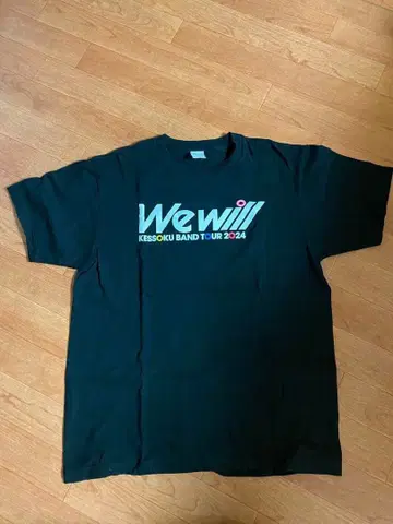 봇치더록 ZEEPTOUR 2024 We will 티셔츠 M