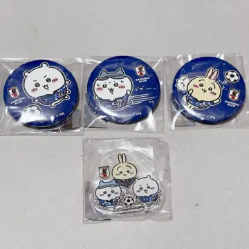 치이카와 일본 대표 축구 캔뱃지 아크릴 키링